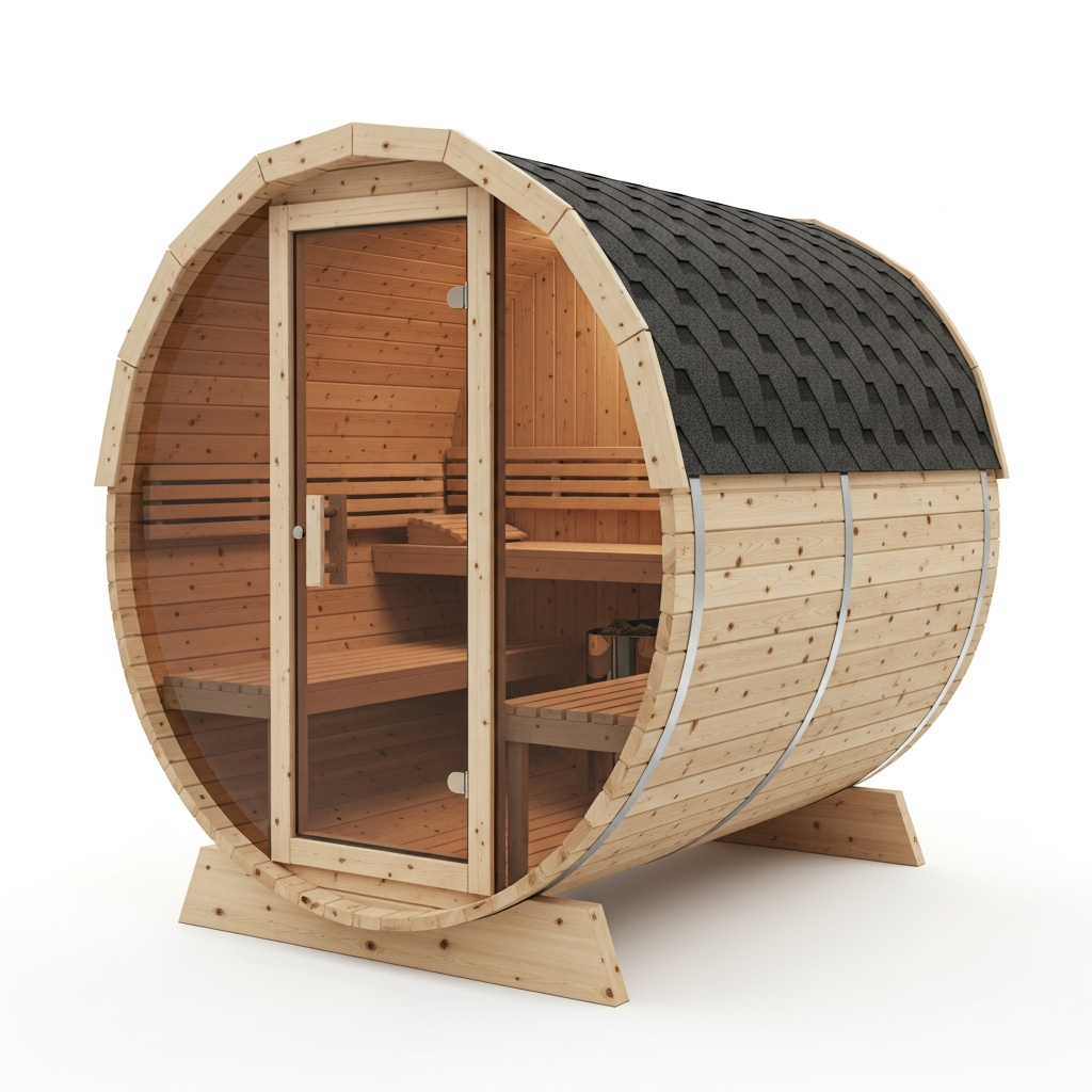 SaunaPremium "Grand Horizon" — Ergo-Series 08 — SaunaPremium premium home sauna (image 1)