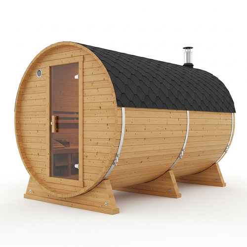SaunaPremium "Grand Horizon" — Ergo-Series 08 — SaunaPremium premium home sauna (image 2)