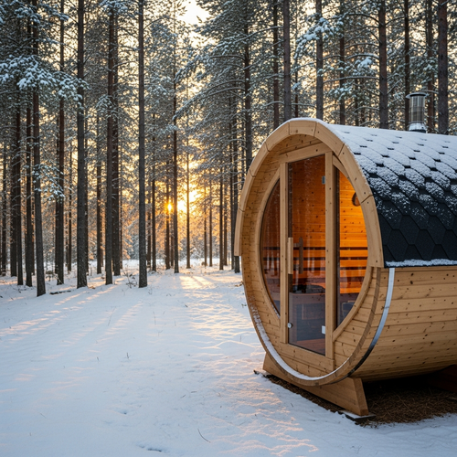 SaunaPremium "Horizon" — Ergo-Series 06 4-Person — SaunaPremium premium home sauna (image 4)