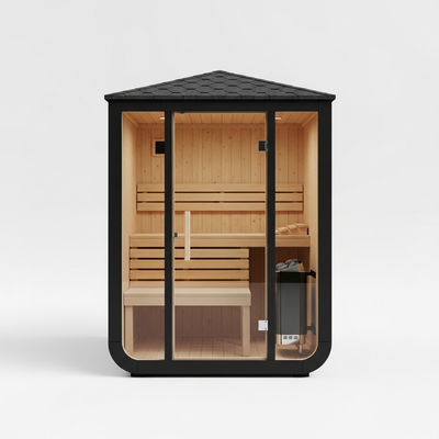 SaunaPremium "Mono" — Cube-Series 03 — SaunaPremium premium home sauna (image 1)